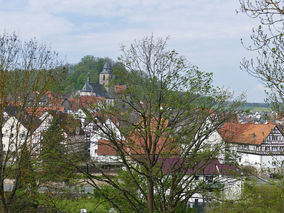 Blick auf die Stadtpfarrkirche St. Crescentius (Foto: Karl-Franz Thiede)